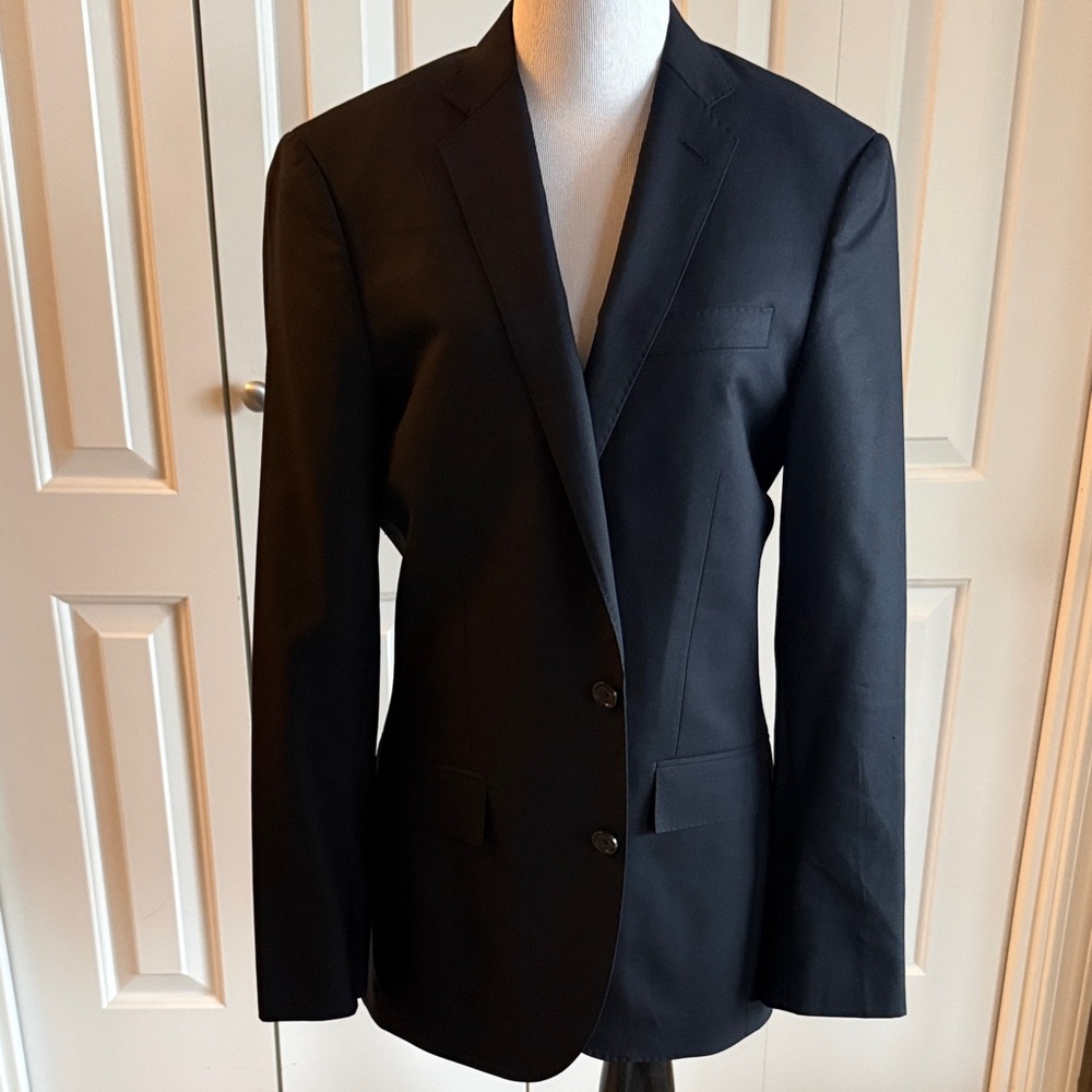 J. Crew Ludlow Italian Wool Elegant  Navy Men's Blazer